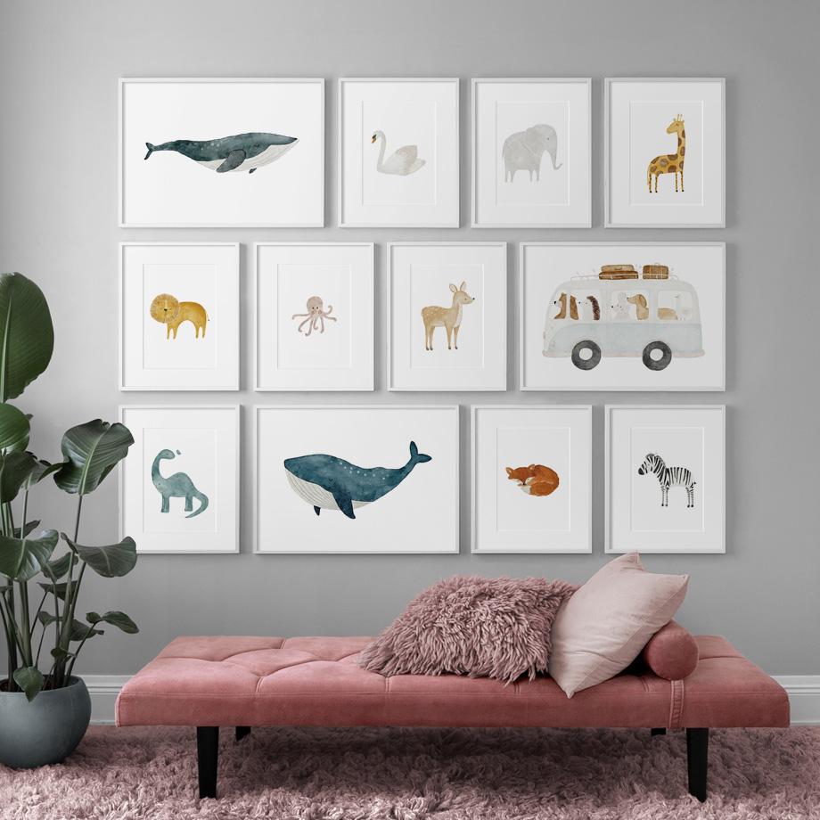 Dinosaur Lion Zebra Giraffe El - Baby Zebra Nursery avis et prix