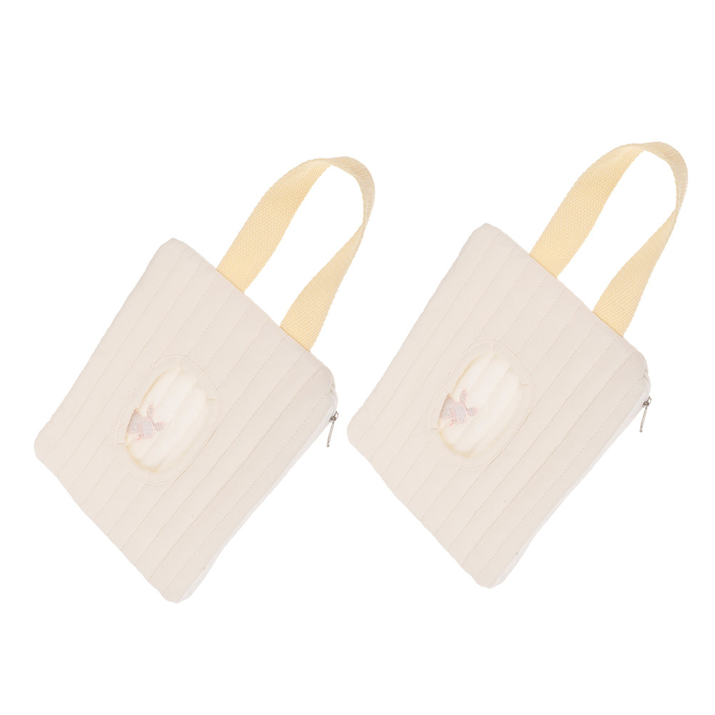 2Pcs Portable Refillable Wipes - Baby Nursery Bags avis et prix