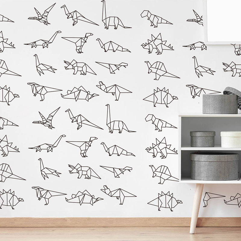Cute Origami Dinosaurs Animal  - Baby Nursery Zoo Animals avis et prix