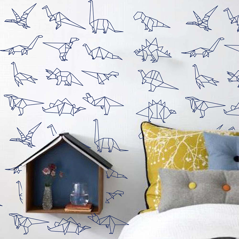 Cute Origami Dinosaurs Animal  - Baby Nursery Zoo Animals avis et prix