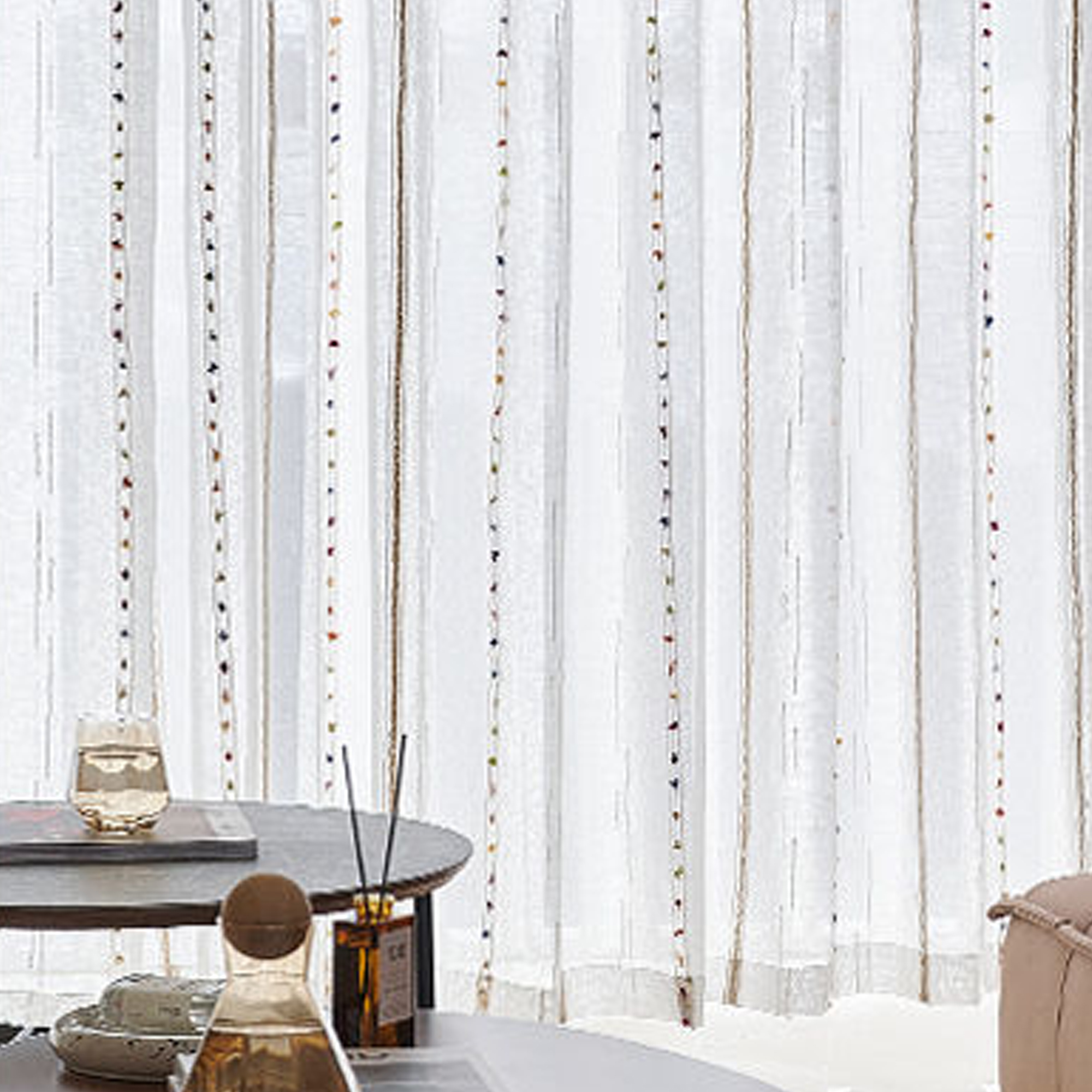 Candy Gauze Curtain Children's - Baby Nursery Curtains avis et prix
