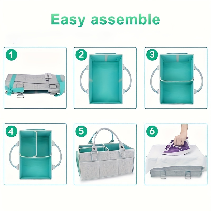 Baby Diaper Caddy Organizer fo - Baby Nursery Basket avis et prix
