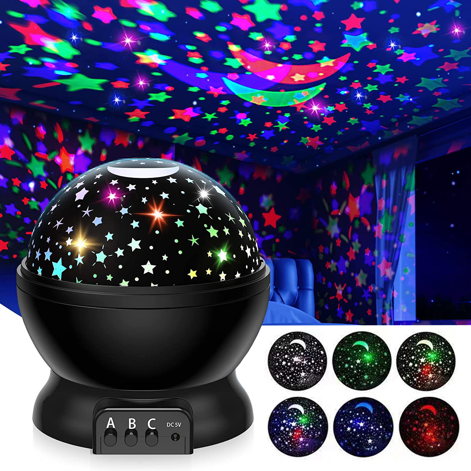Night Lamp Projector Starry Sk - Baby Nursery Equipment avis et prix