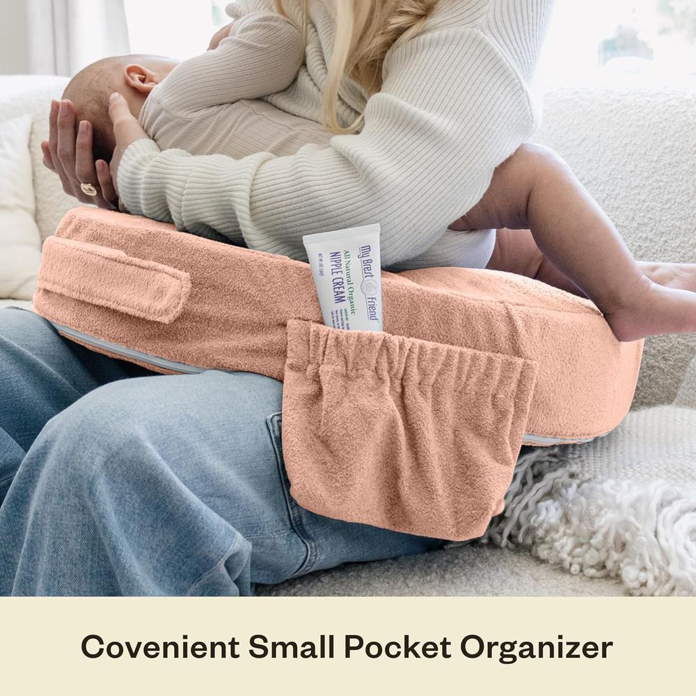 Ergonomic Nursing Pillow with  - Nursing Pillow Deluxe avis et prix