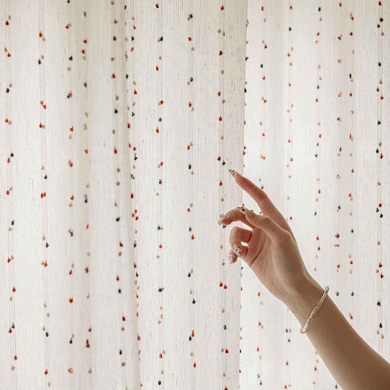 Rainbow Candy Dopa Style Linen - Baby Nursery Curtains avis et prix