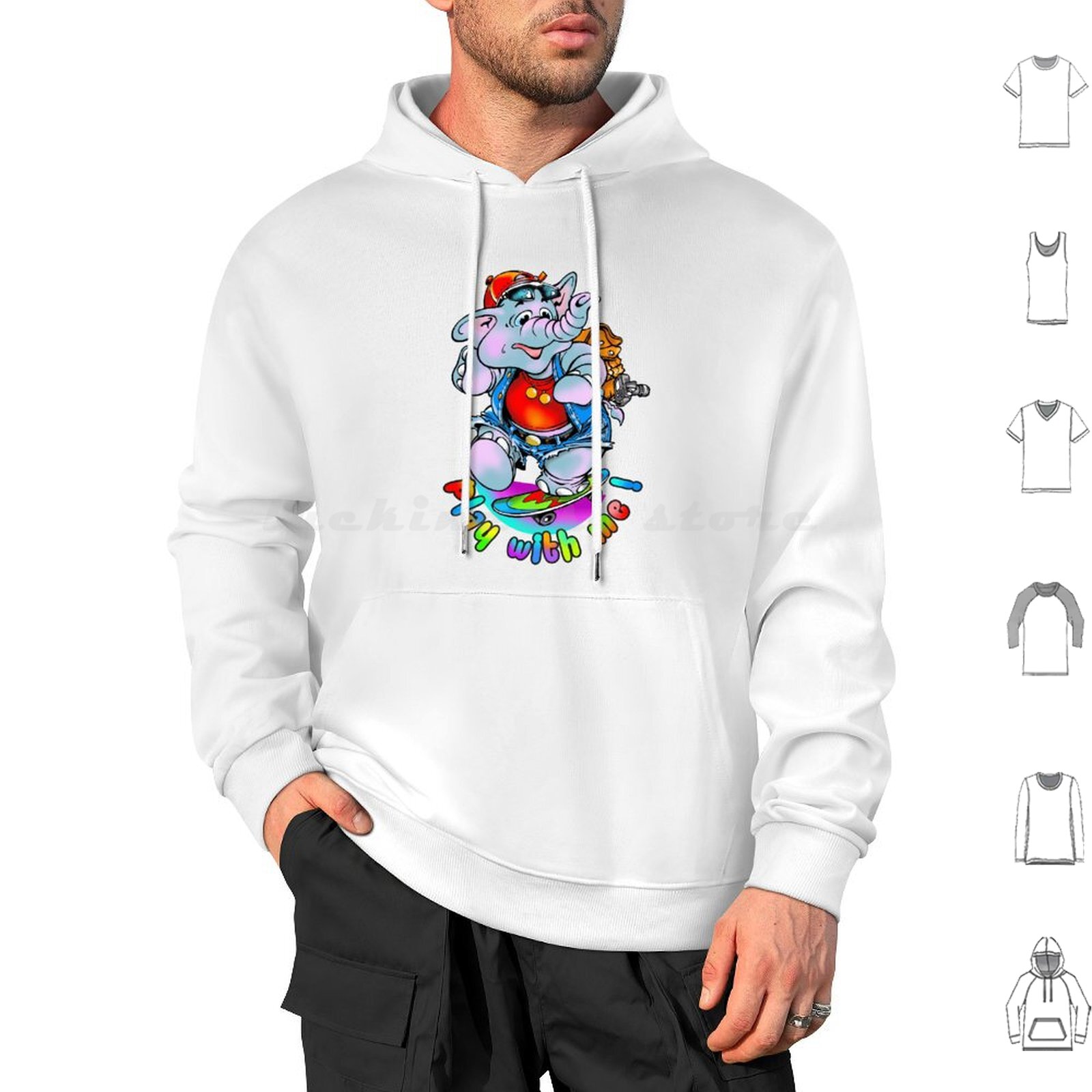 Play With Me ! Hoodies Long Sl - Baby Nursery Zoo Animals avis et prix