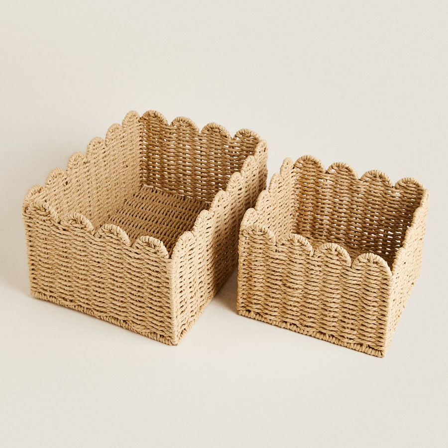 Paper Rope Woven Storage Baske - Baby Nursery Basket avis et prix