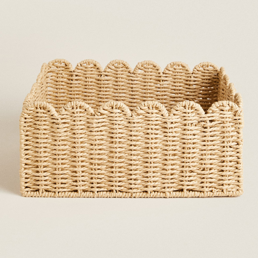 Paper Rope Woven Storage Baske - Baby Nursery Basket avis et prix