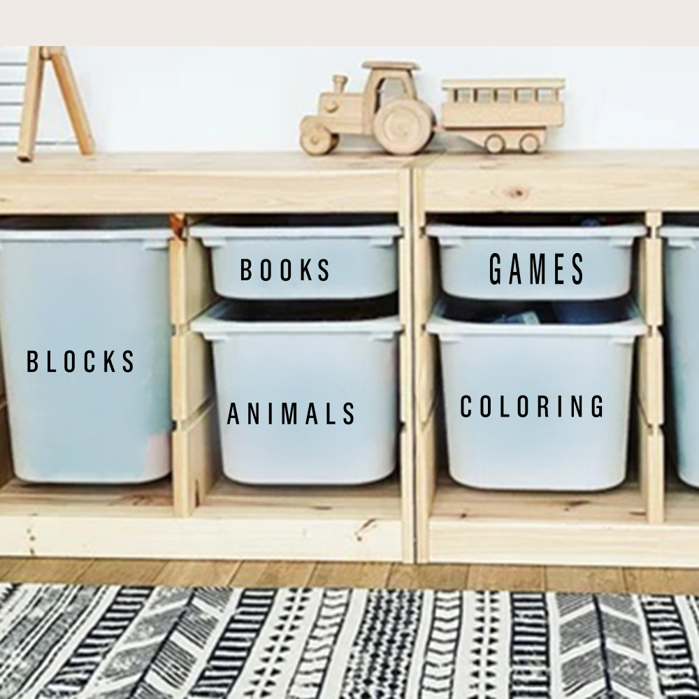 Cartoon  Toy Organization  Bin - Baby Nursery Game avis et prix