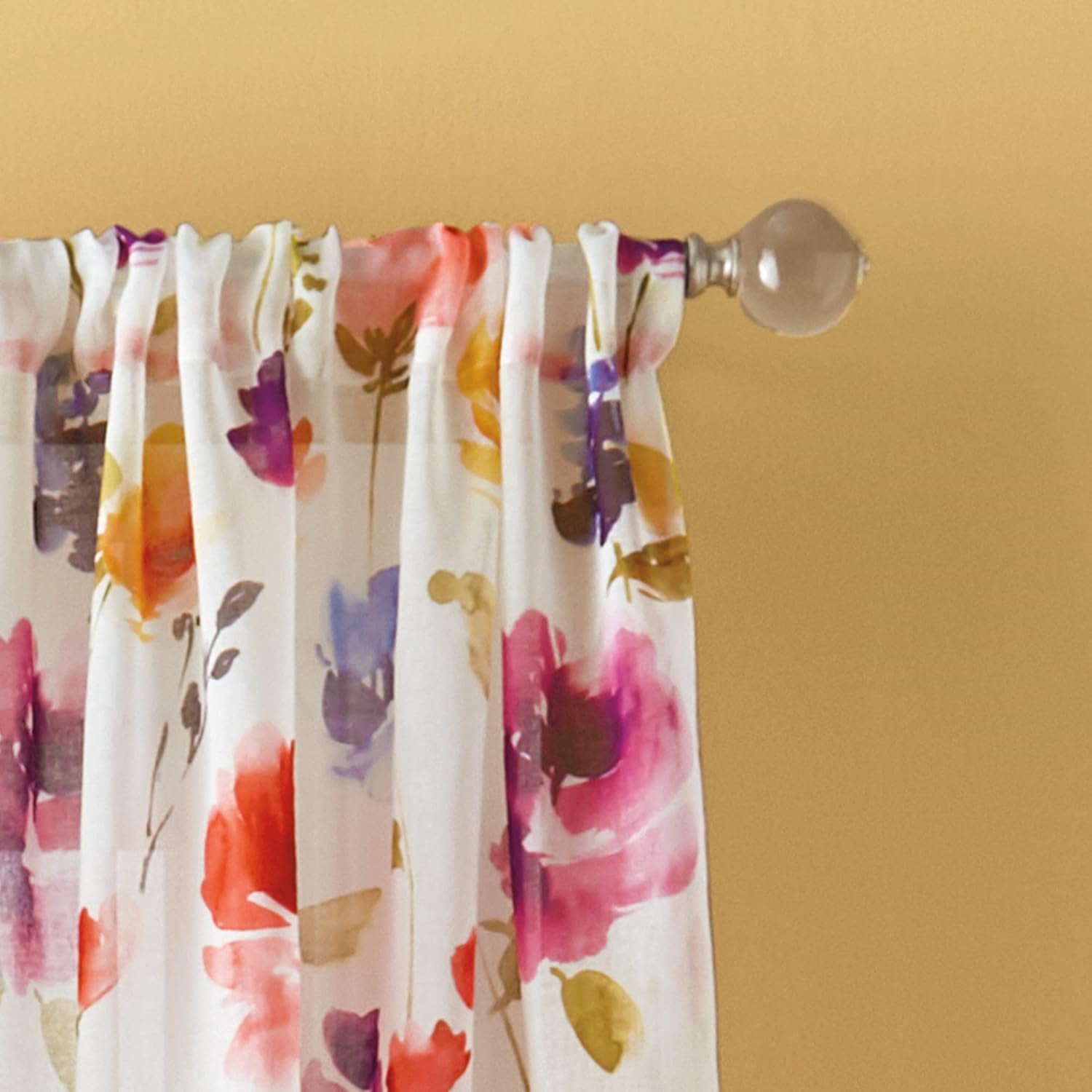 Watercolor Floral Curtains Col - Baby Nursery Curtains avis et prix