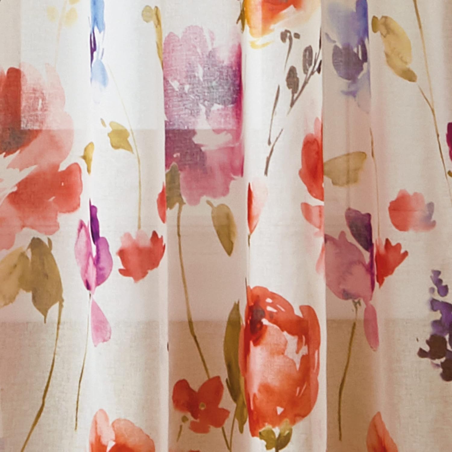 Watercolor Floral Curtains Col - Baby Nursery Curtains avis et prix