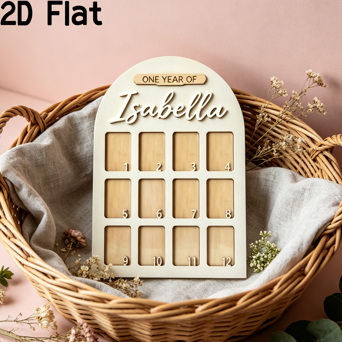 1Pc Custom Photo Record Board  - Baby Nursery Gifts avis et prix