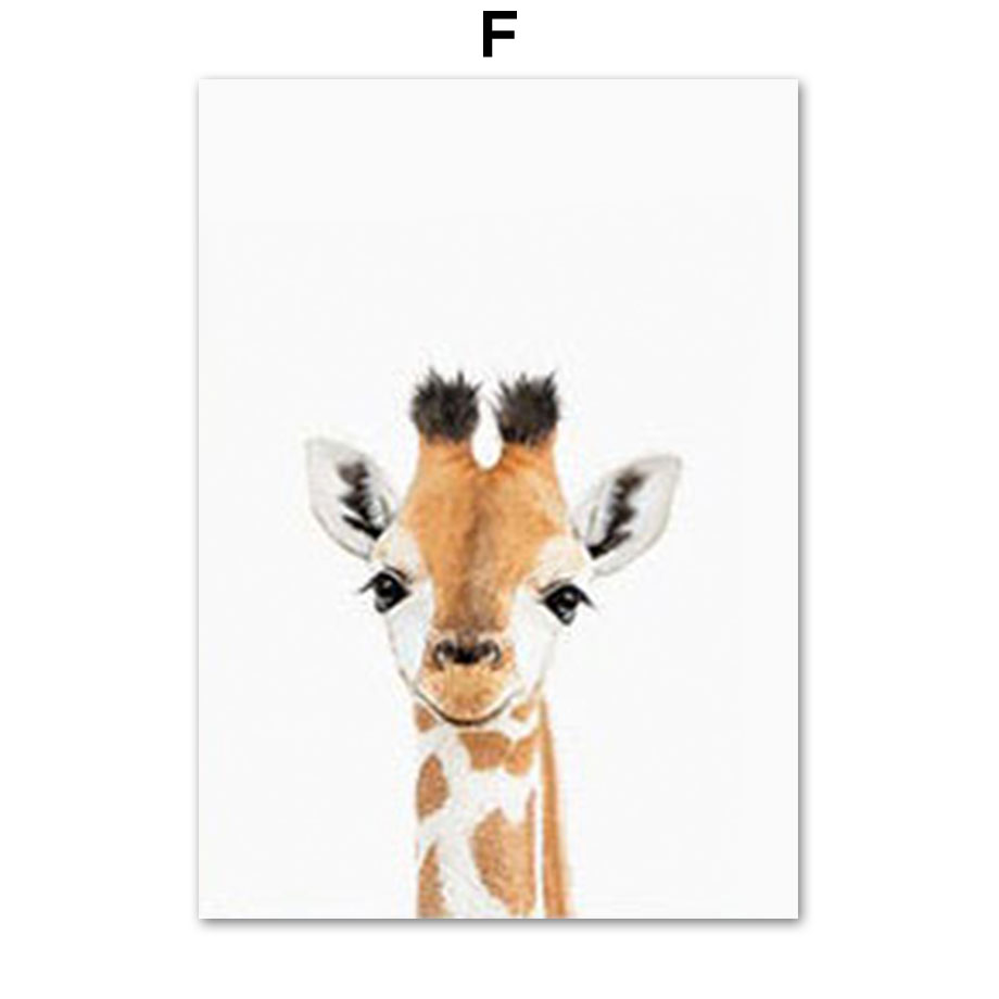 Baby Animal Nursery Wall Art P - Baby Nursery Zoo Animals avis et prix