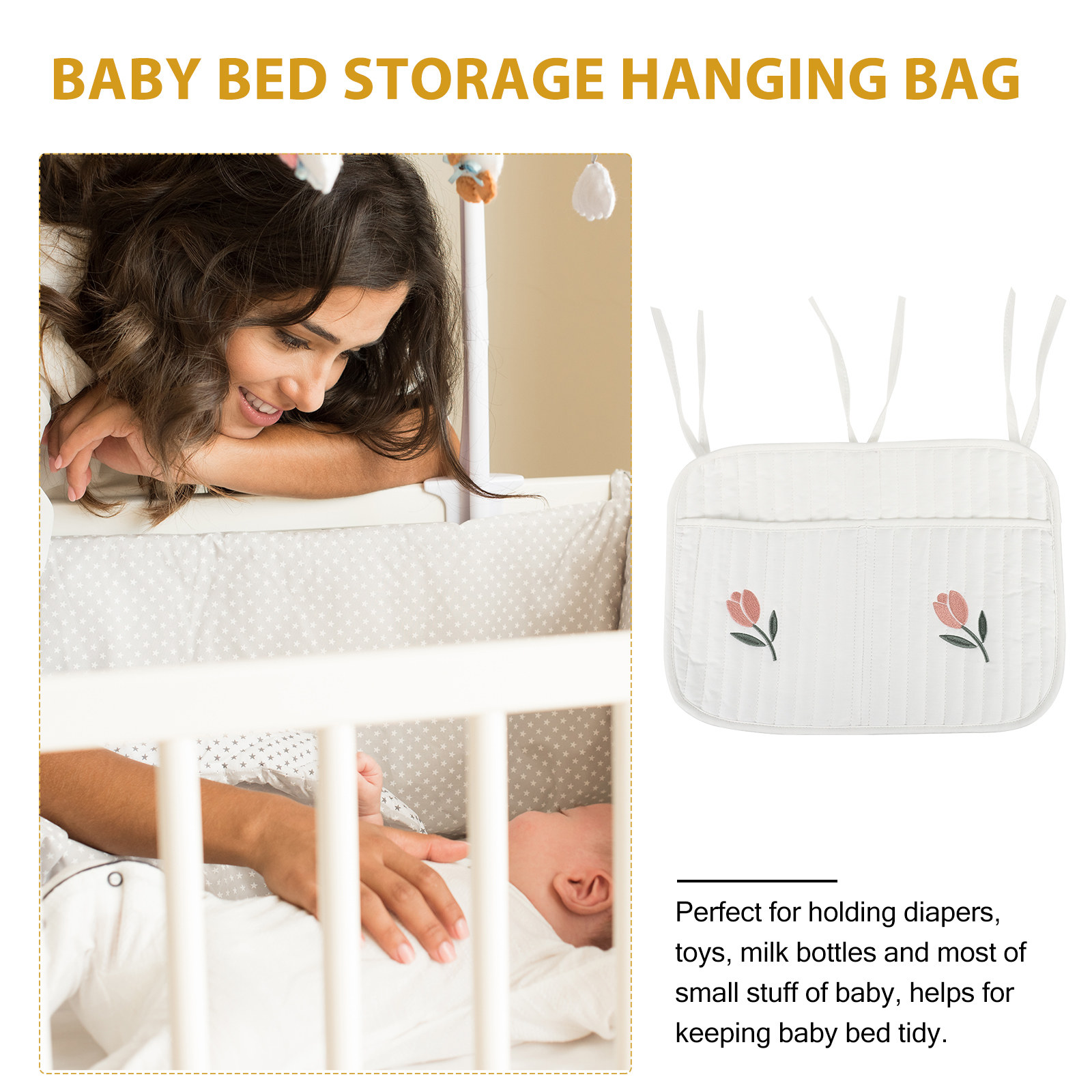 Crib Hanging Diaper Organizer  - Baby Nursery Bags avis et prix