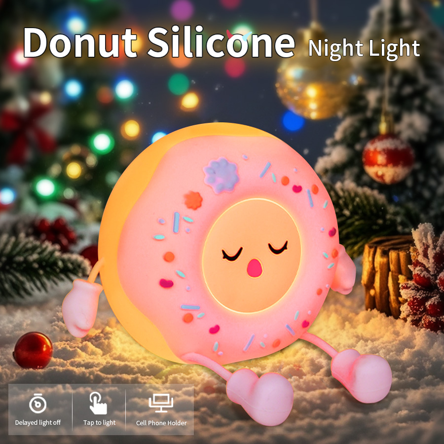 Donut Led Night Light Cartoon  - Baby Nursery Table Lamp avis et prix
