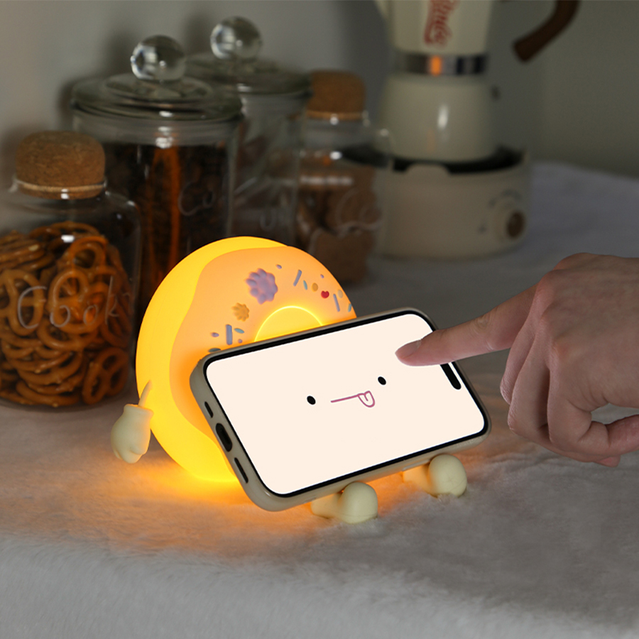 Donut Led Night Light Cartoon  - Baby Nursery Table Lamp avis et prix
