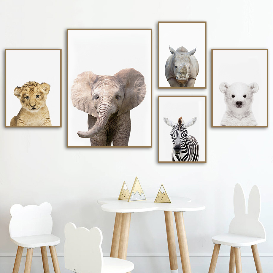 Baby Safari Animal Nursery Wal - Baby Nursery Zoo Animals avis et prix