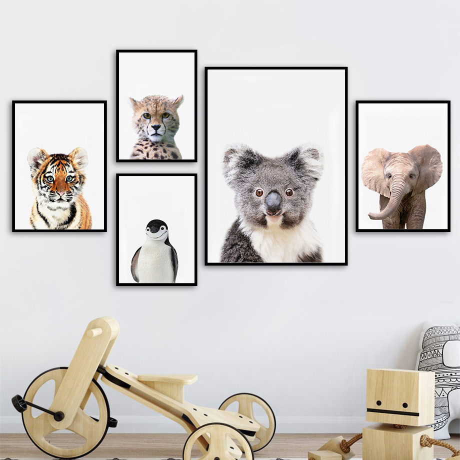 Baby Safari Animal Nursery Wal - Baby Nursery Zoo Animals avis et prix