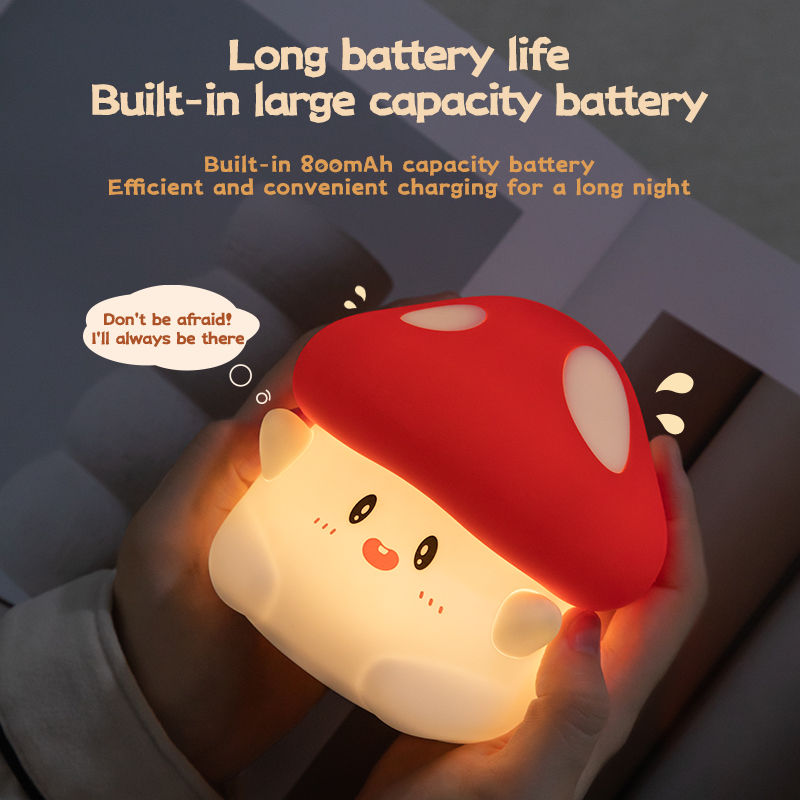 Mushroom Night Light LED Recha - Baby Nursery Equipment avis et prix