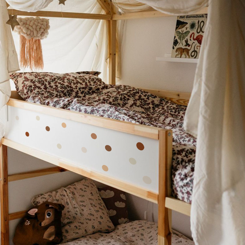 Creative Boho Polka Dot Wall S - Baby Nursery Wallpaper Girl avis et prix