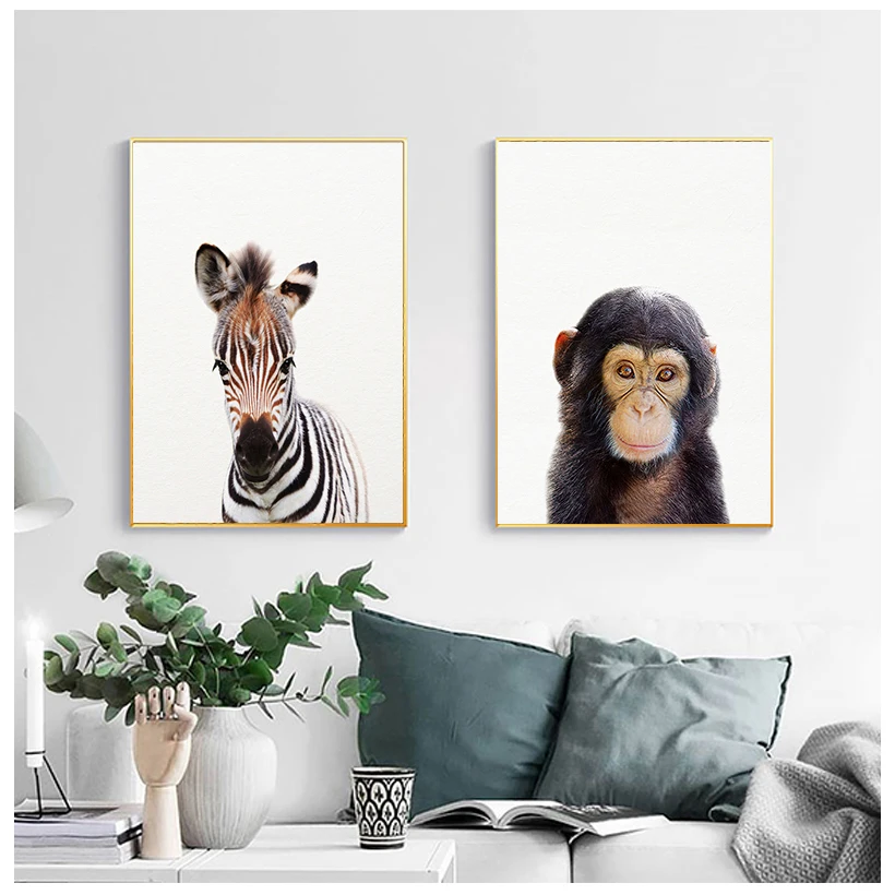 Lion Zebra Elephant Giraffe Ba - Baby Zebra Nursery avis et prix
