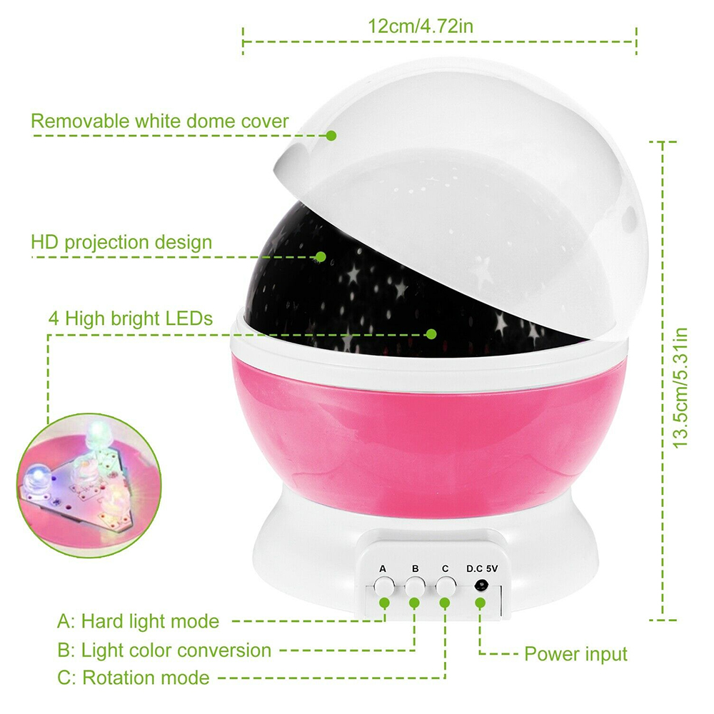 Night Lamp Projector Starry Sk - Baby Nursery Equipment avis et prix