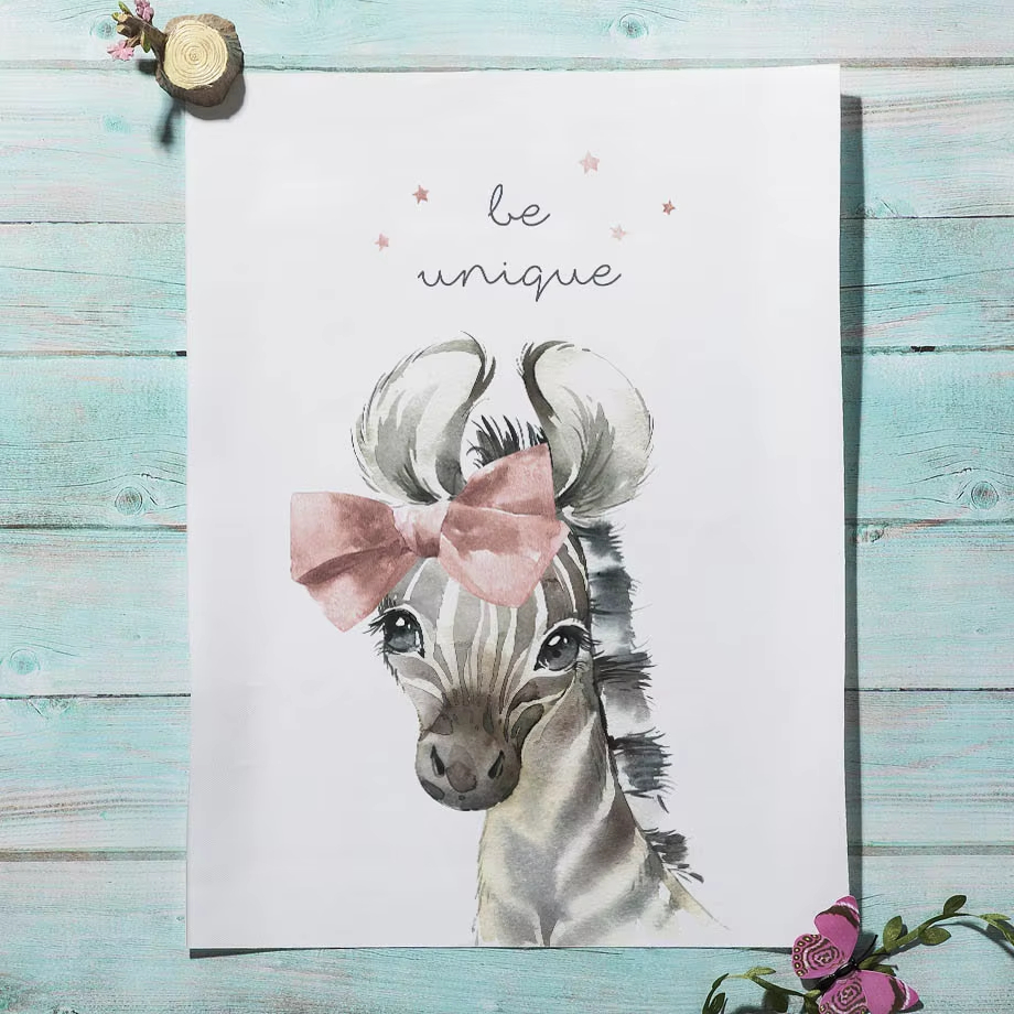 Lion Zebra Giraffe Elephant Hi - Baby Zebra Nursery avis et prix