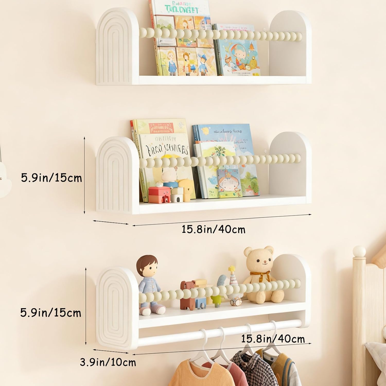 Nursery Book Shelves For Wall  - Baby Nursery Images avis et prix
