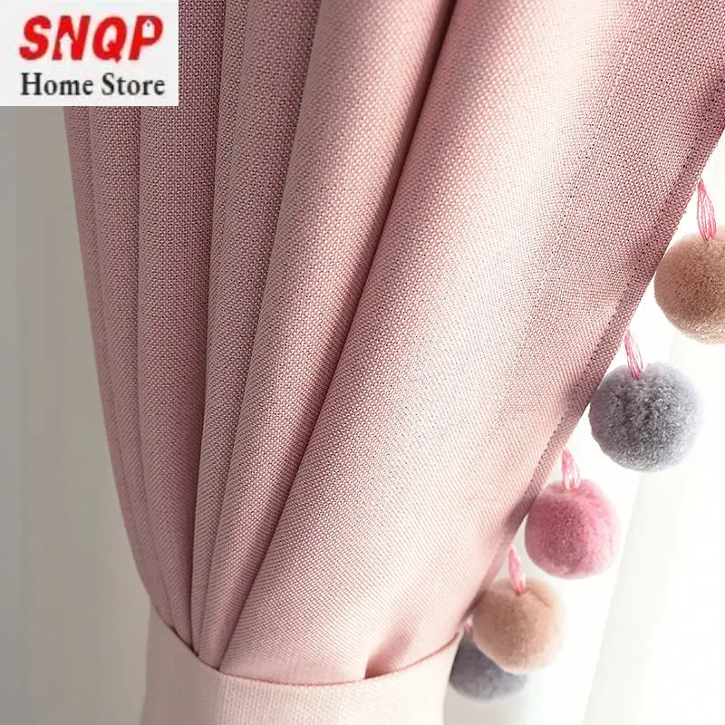 Pink Blackout Curtains for Liv - Baby Nursery Curtains avis et prix
