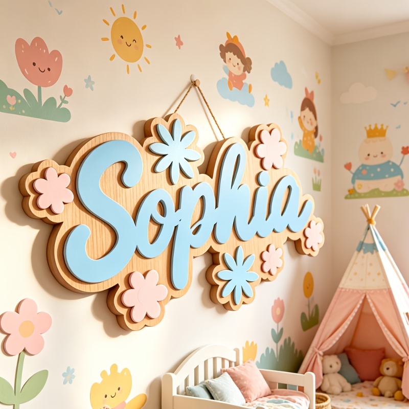 Personalized Floral Themed Nam - Baby Nursery Gifts avis et prix