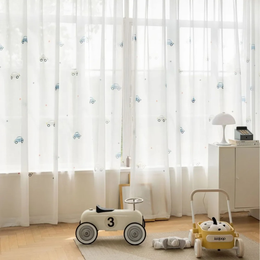 Modern Children's Room Cartoon - Baby Nursery Curtains avis et prix