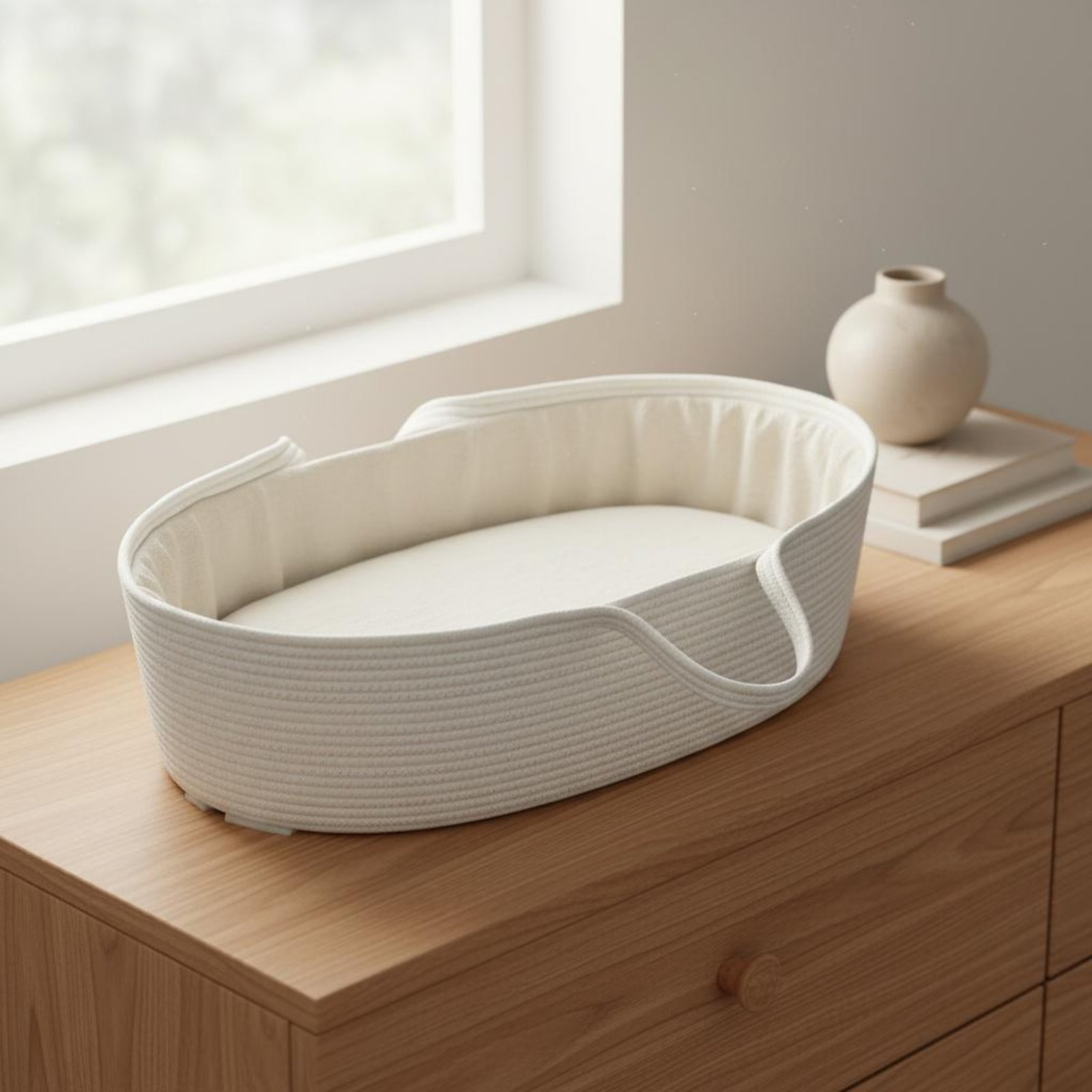 Cotton Rope Baby Crib Multi-Us - Baby Nursery Basket avis et prix