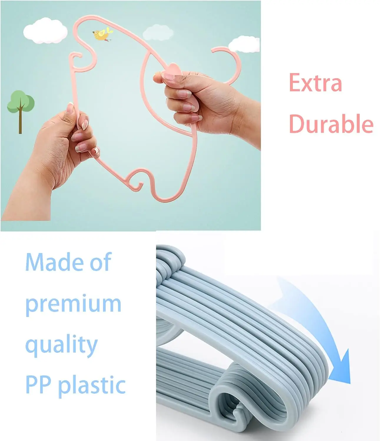 Baby Hangers Plastic Kids Clot - Baby Nursery Uniform avis et prix