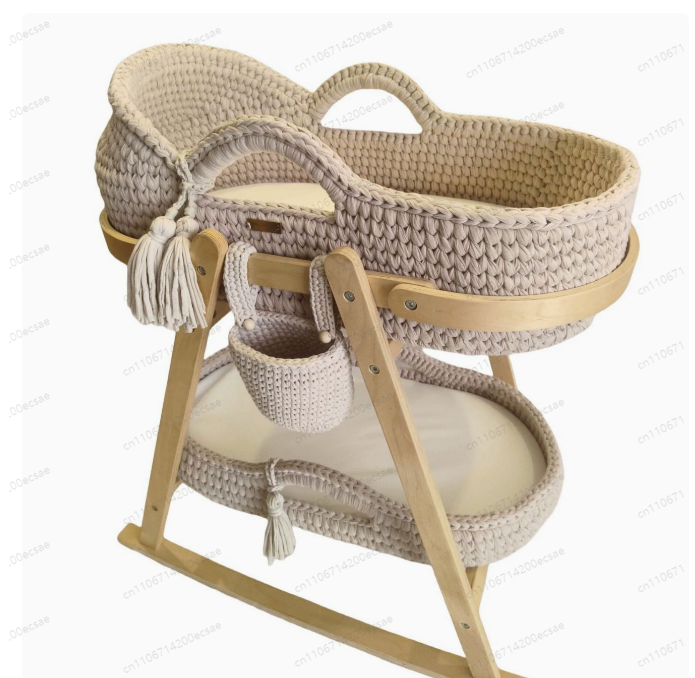 2025 Baby Cradle Handwoven Bei - Baby Nursery Basket avis et prix