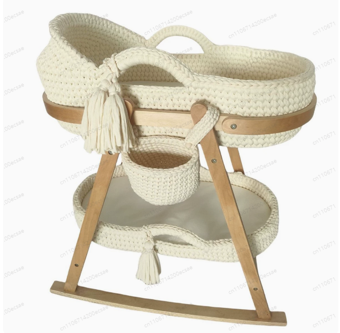 2025 Baby Cradle Handwoven Bei - Baby Nursery Basket avis et prix