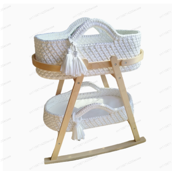 2025 Baby Cradle Handwoven Bei - Baby Nursery Basket avis et prix