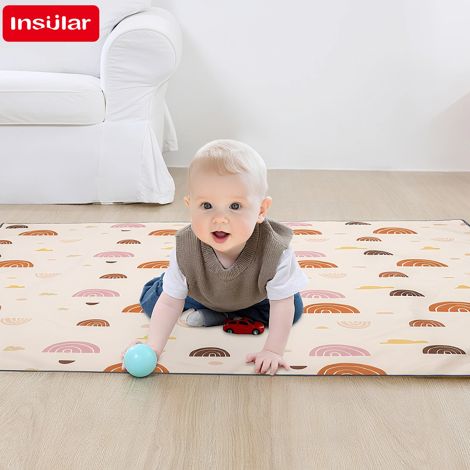 INSULAR Foldable Baby Play Mat - Baby Mattress Waterproof avis et prix