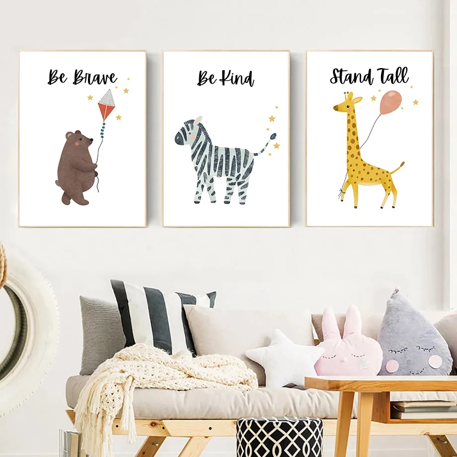 Giraffe Zebra Elephant Fox Rac - Baby Zebra Nursery avis et prix