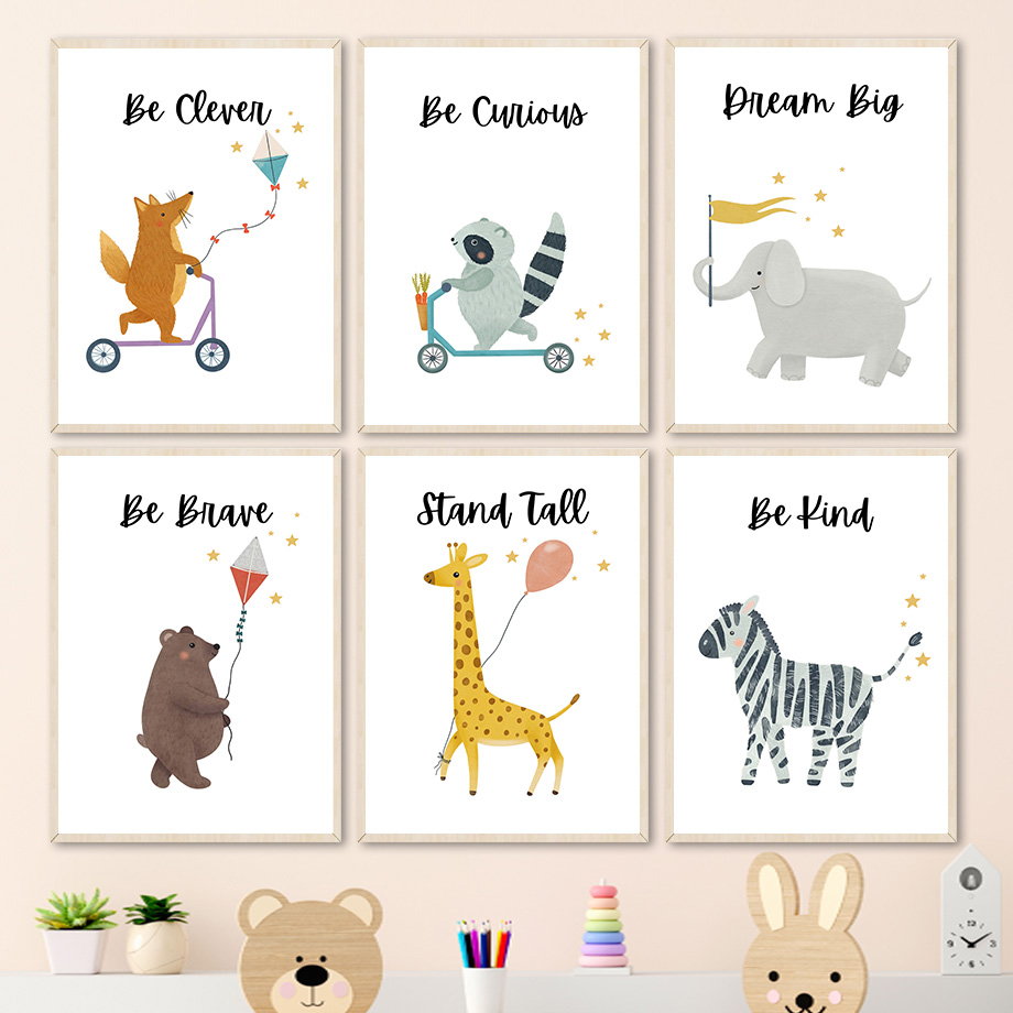 Giraffe Zebra Elephant Fox Rac - Baby Zebra Nursery avis et prix