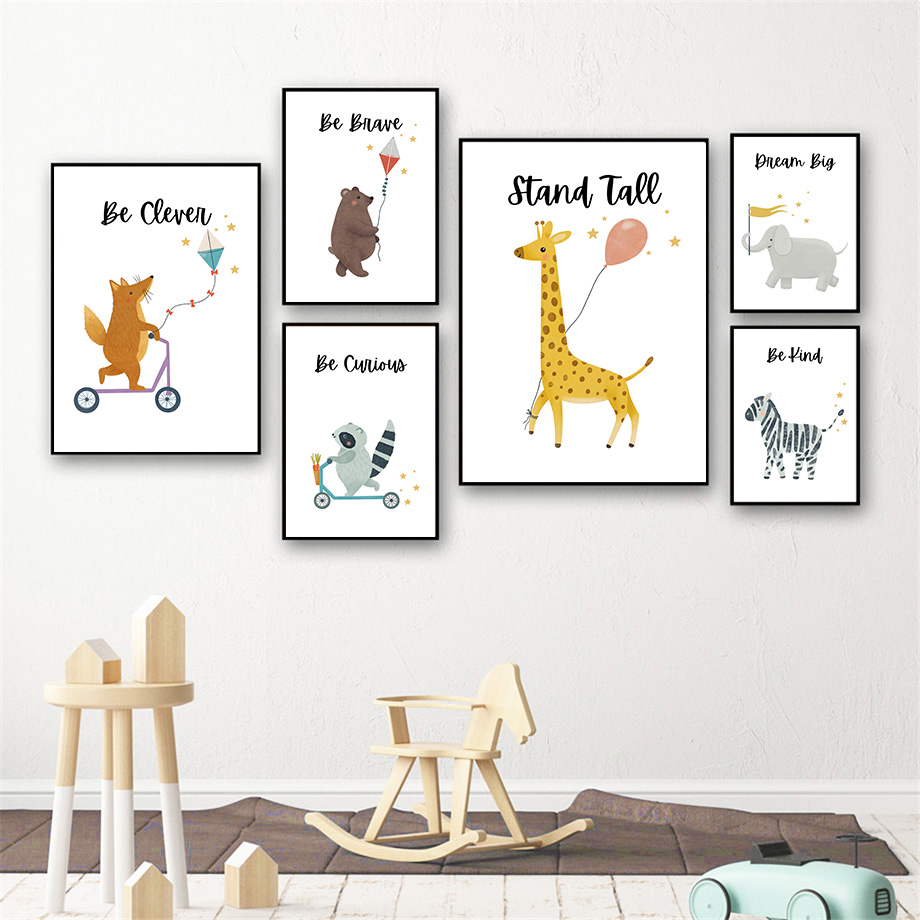 Giraffe Zebra Elephant Fox Rac - Baby Zebra Nursery avis et prix