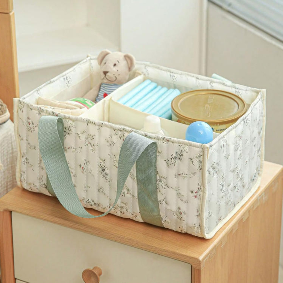 Floral Diaper Caddy Organizer, - Baby Nursery Bags avis et prix