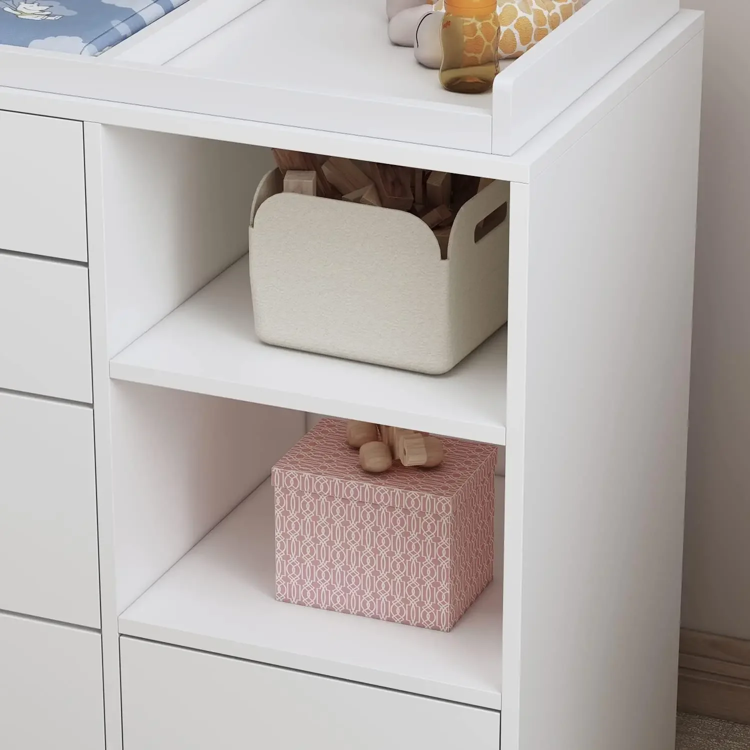 BestsellerNursery Baby Dresser - Baby Nursery Chest Of Drawers avis et prix