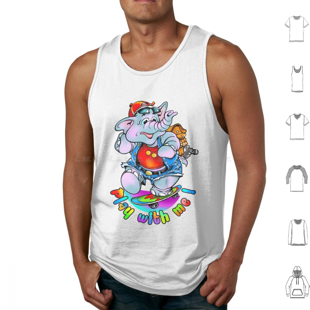 Play With Me ! Tank Tops Print - Baby Nursery Zoo Animals avis et prix