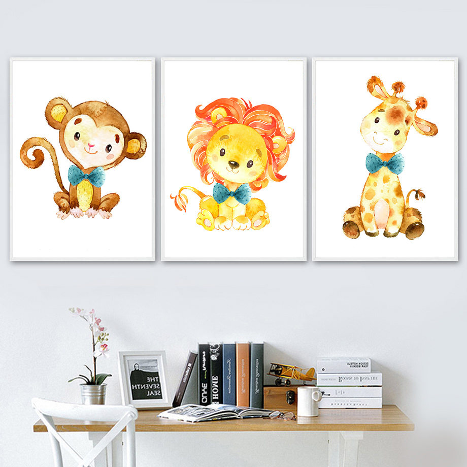 Wall Art Canvas Painting Carto - Baby Zebra Nursery avis et prix