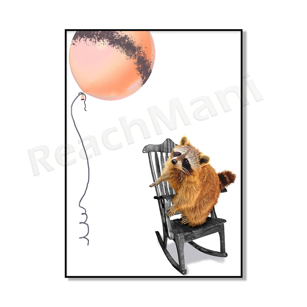 Baby Farm Animal Prints, Deer  - Baby Nursery Zoo Animals avis et prix