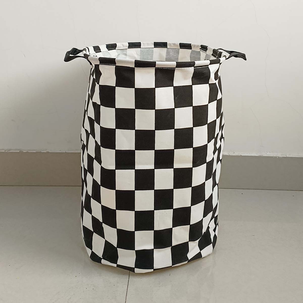 Modern Plaid Canvas Storage Ba - Baby Nursery Basket avis et prix